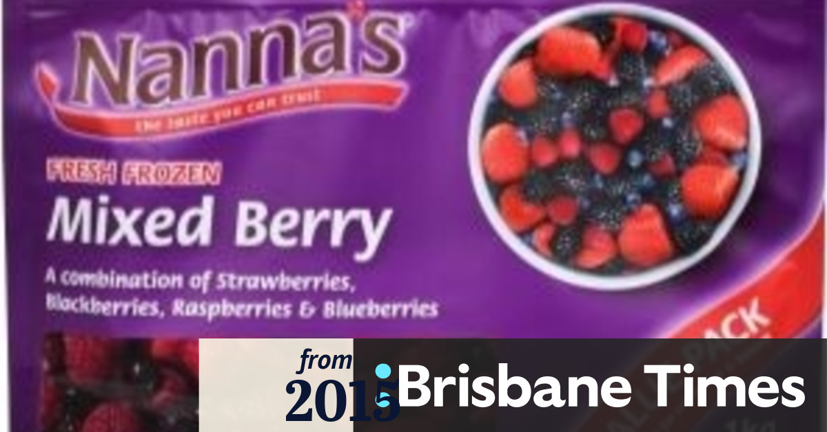 Queensland school warns frozen berries used in